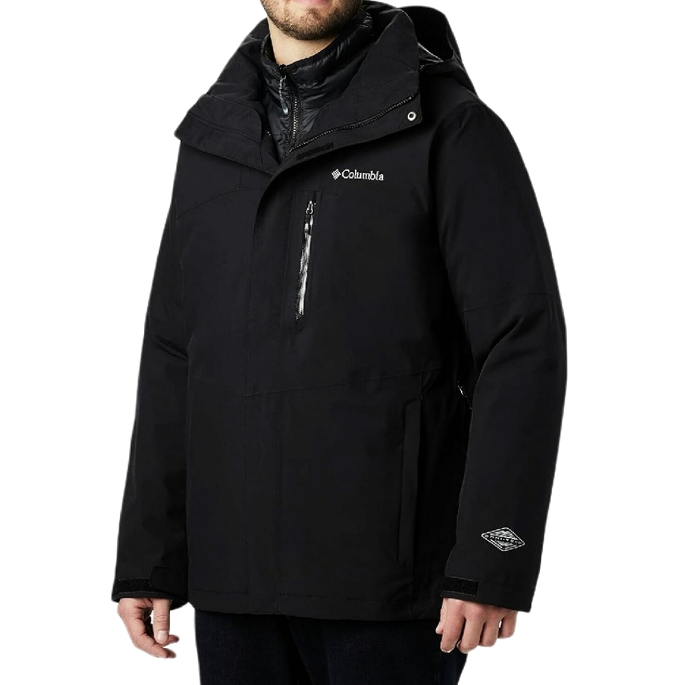 Columbia Wildcard Interchange Jacket Medium Black